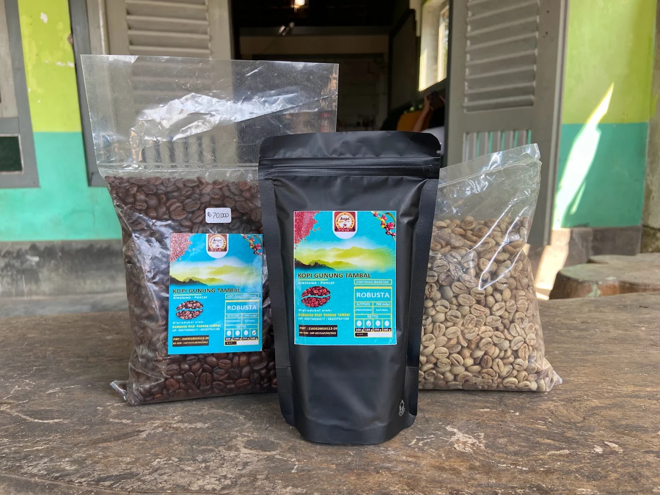 Proses Penggilingan Kopi